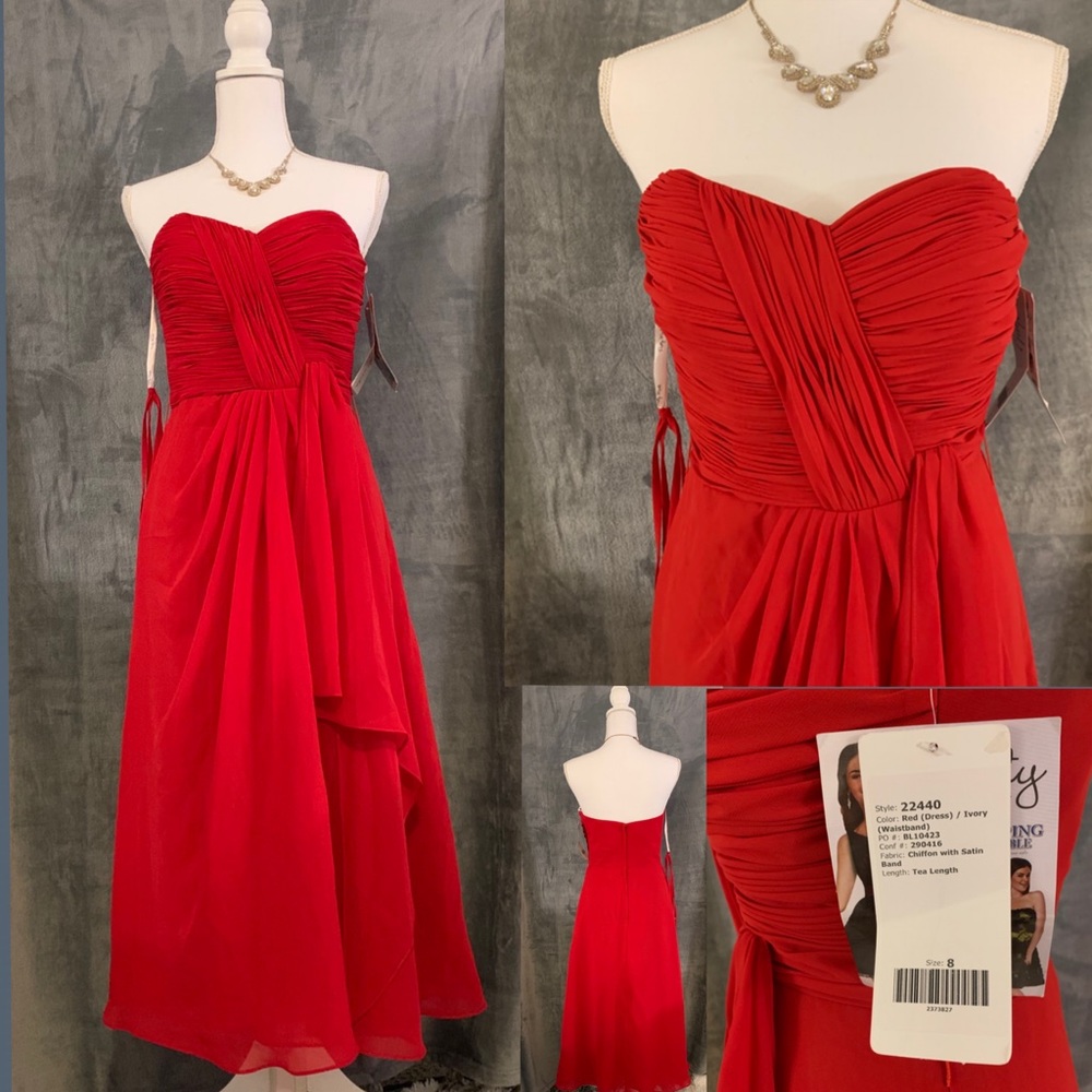 Pretty Maids Bridesmaid Dress size 8, NWT